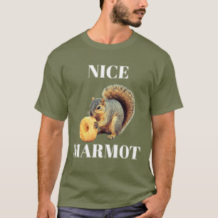 T-shirt Jolie marmotte