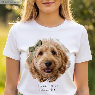 T-shirt Jolie photo personnalisée pinceau coup de peinture