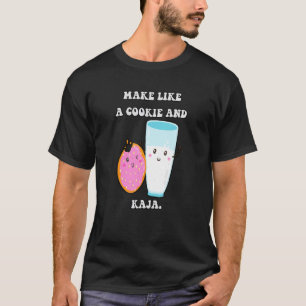 T-shirt Jolie Plaisanterie Coréenne Faire Comme Un Cookie 