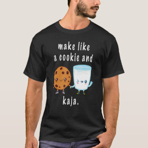 T-shirt Jolie Plaisanterie Coréenne Faire Comme Un Cookie 