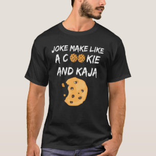 T-shirt Jolie Plaisanterie Coréenne Faire Comme Un Cookie 