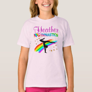 T-SHIRT JOLIE RAINBOUR J'AIME LES TEE - SHIRTS DE GYMNASTI