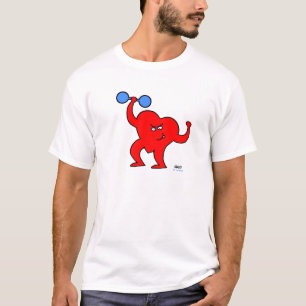 T-shirt Jolie séance de cardio-training