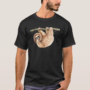T-shirt Jolie Sloth mignonne Sloth Sweet Dreams