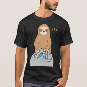 T-shirt Jolie Sloth Vêtements Dormir Fatigué Lazy Pullove