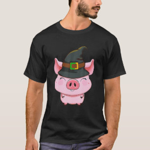 T-shirt Jolie sorcière Casquette Citrouille Costume de fer