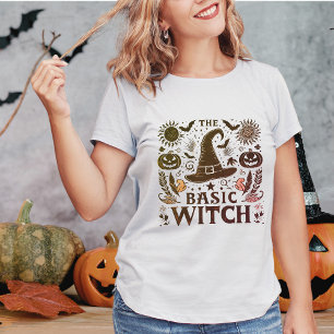 T-shirt Jolie Vintage Enchanter Cottagecore sorcière femme