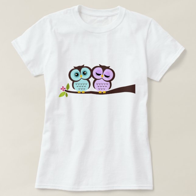 T-shirt Jolies Chouettes (Design devant)