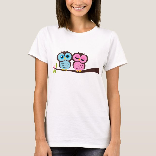 T-shirt Jolies Chouettes (Devant)