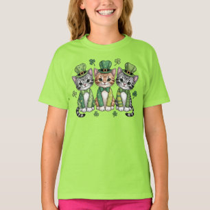 T-shirt Jolis chatons de la Saint-Patrick-47474