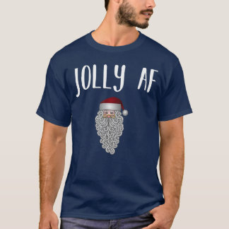 T-shirt Jolly AF Adult Funny Christmas s gift