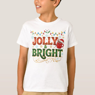T-shirt Jolly & Bright Christmas