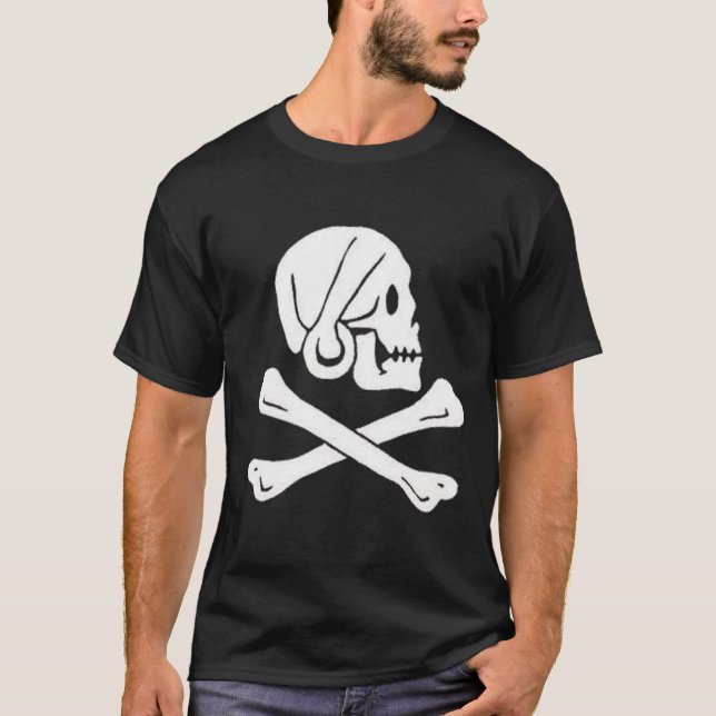 T-shirt Jolly roger de Henry Avery (Devant)