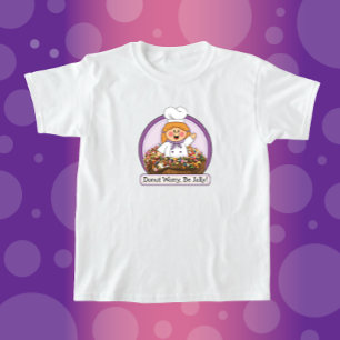 T-shirt JollyKins Ne vous inquiétez pas Be Jolly (Purple) 