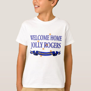 T-shirt Jollys rogers à la maison bienvenus