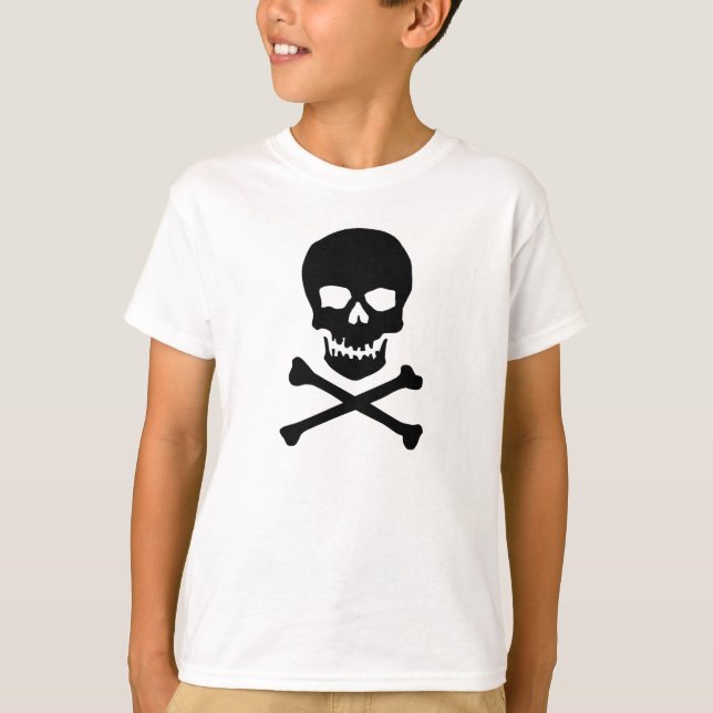 T-shirt jollys rogers pour enfants (Devant)