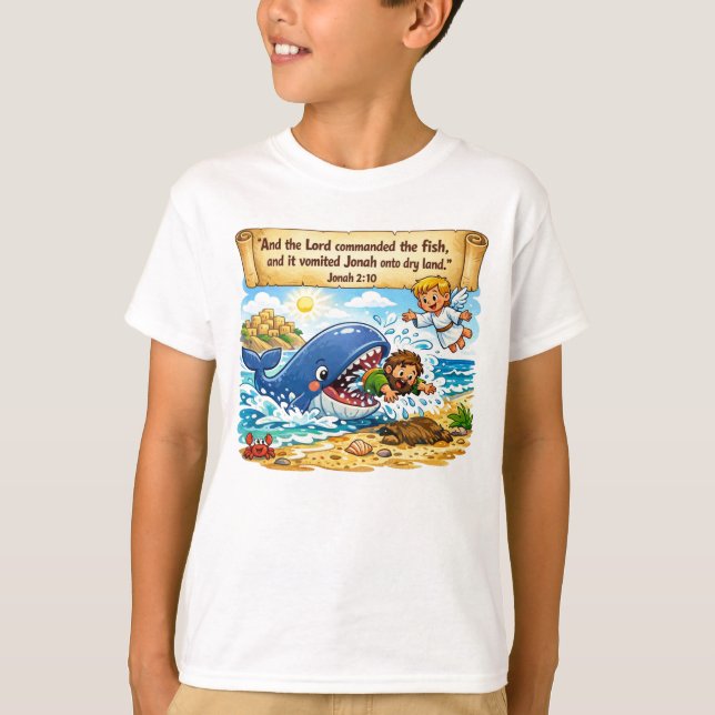 T-shirt Jonas 2:10 (Devant)