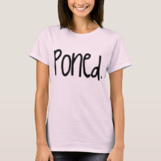 T-shirt Jonas Brothers "Poned" chemise.