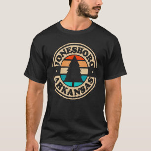 T-shirt Jonesboro Arkansas AR Vintage Graphic Retro les an