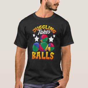 T-shirt Jongler prend des balles Jongleur