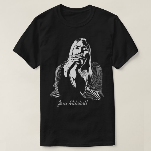 T-shirt Joni Mitchell Joni Mitchell __ (Design devant)