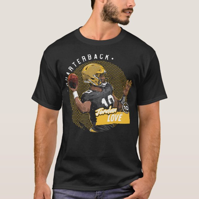 T-shirt Jordan Love Green Bay (Devant)