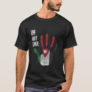 T-shirt Jordanie,Drapeau de la Jordanie,Royaume jordanien,