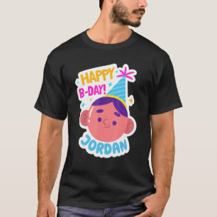 T-shirt Jordanie Personnalisée Bonne Idée d'anniversaire
