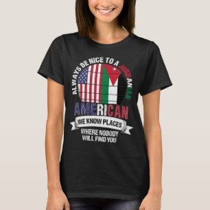 T-shirt Jordanien American know Endroits Pays Jordanie Dra