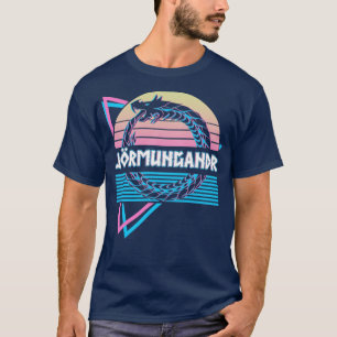 T-shirt Jormungandr Ouroboros Midgard Serpent Mondial
