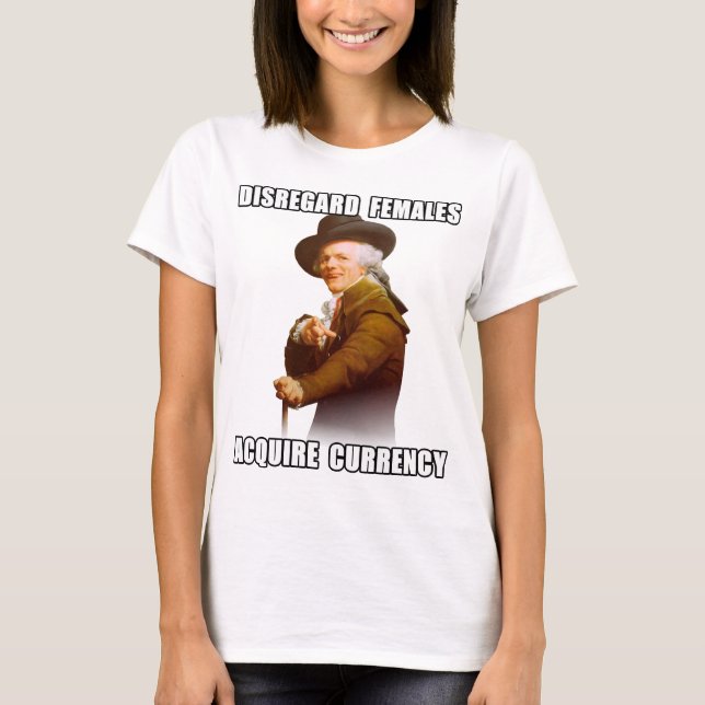 T-shirt Joseph Ducreux acquièrent la devise (Devant)