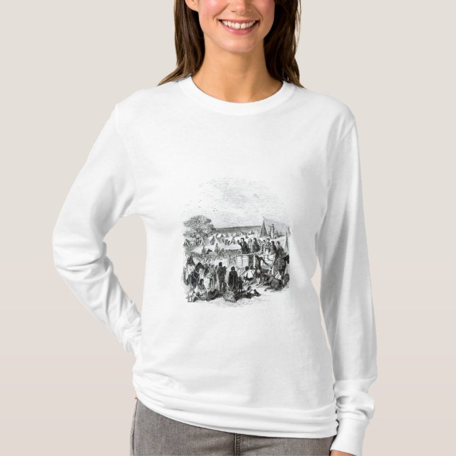 T-shirt Joseph Smith prêchant dans la région sauvage (Devant)