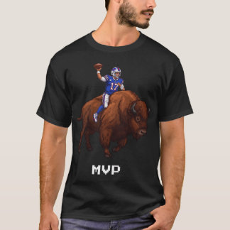 T-shirt Josh Allen MVP famille