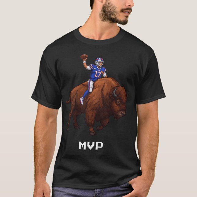 T-shirt Josh Allen MVP family (Devant)
