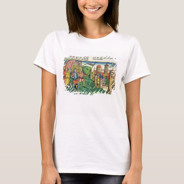 T-shirt Joshua 6 4-21 La Chute de Jéricho, du 'Nurem (Devant)