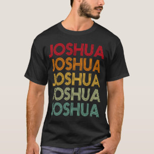 T-shirt Joshua Retro Nom Humour Nom