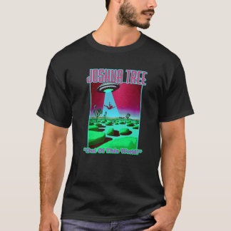 T-shirt Joshua Tree De Ce Monde Drôle Alien Enlèvement
