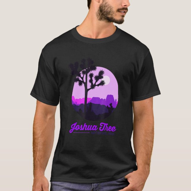 T-shirt Joshua Tree National Park Hiking Camping Joshua Tr (Devant)