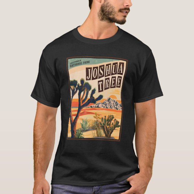 T-shirt Joshua Tree National Park Outdoor 4 (Devant)
