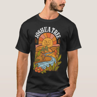 T-shirt Joshuaree National Park California Groovy 70s frie