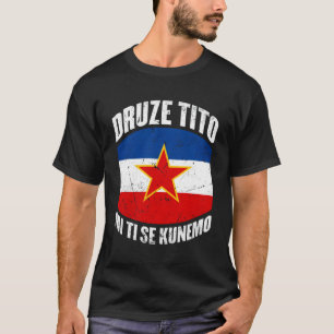 T-shirt Josip Broz Tito Marsal Sfry Yougoslavie