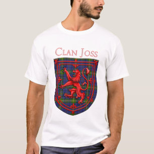 T-shirt Joss Tartan Scottish Plaid Lion Rampant