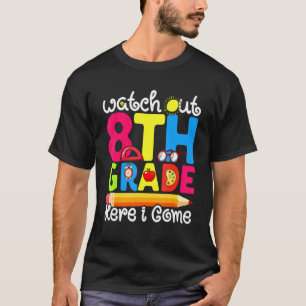 T-shirt Jote Attention 8e Année Première Journée De L'Arg
