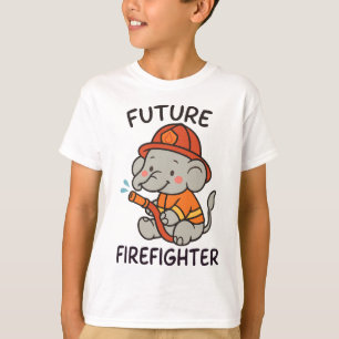T-shirt Jote Elephant Feu Feu Feu Enfants amusant