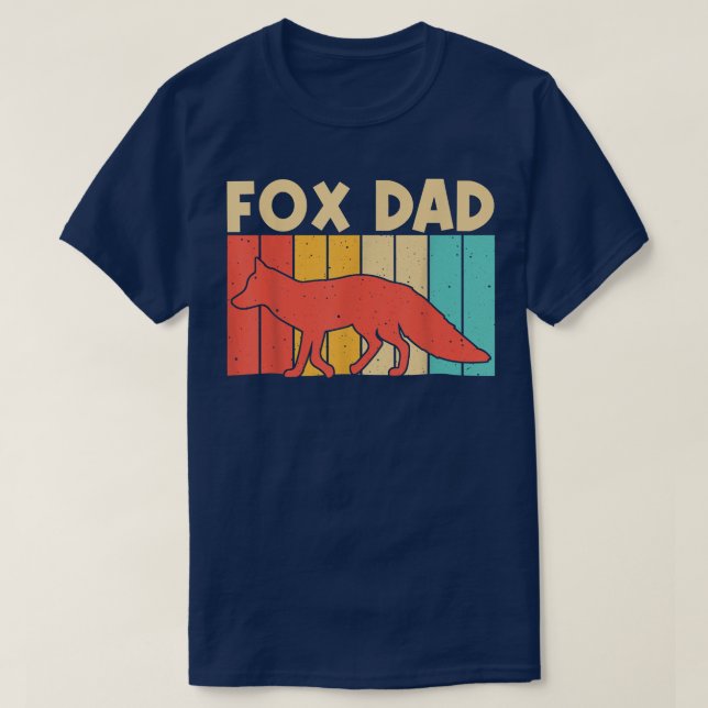 T-shirt Jote Fox Design pour papa Hommes Vulpine Fox Wild  (Design devant)