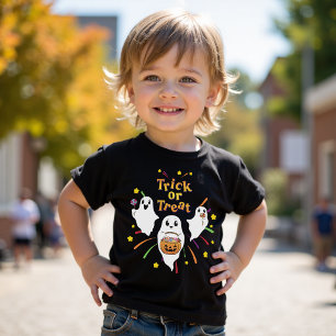 T-shirt Jote Ghosts Halloween Cartographier Trick ou trait