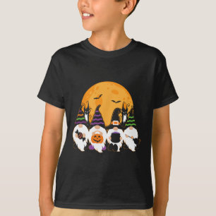 T-shirt Jote Halloween Gnome Éffrayant Gardening Trick Ou