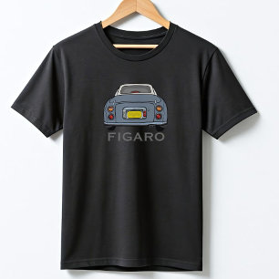 T-shirt Jote Lapis Grey Figaro Nom de voiture Figaro