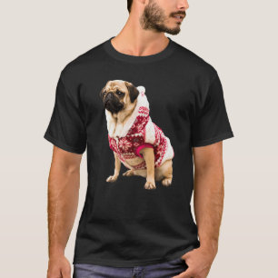 T-shirt Jote Tan Carlin Santa Hat Image Christmas Red Swea