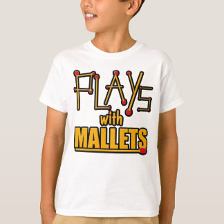 T-shirt Joue avec des maillets